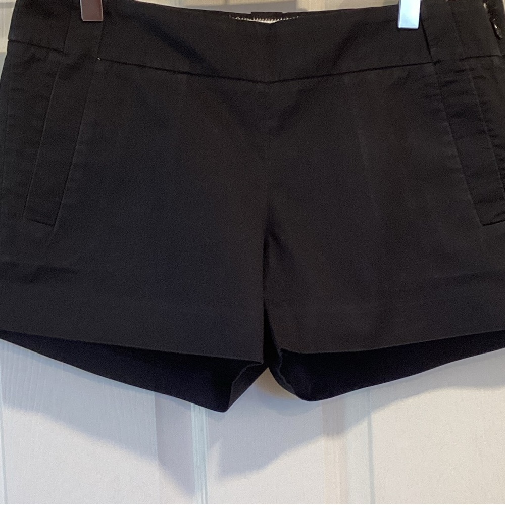 J. Crew Black Chino Shorts, Size 4